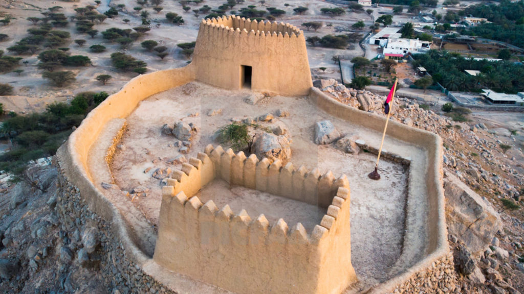 Самый высокий форт в ОАЭ - Форт Дхайя