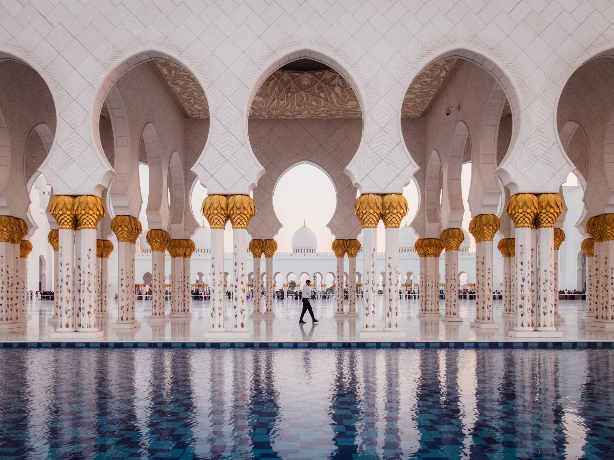 Мечеть в Абу Даби Рамадан